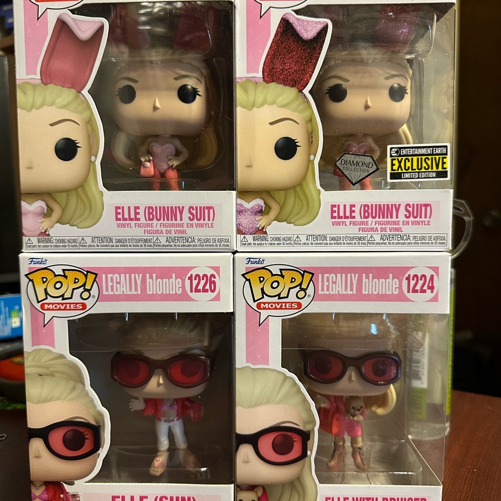 Funko Pop! Legally Blonde Elle Vinyl Figures